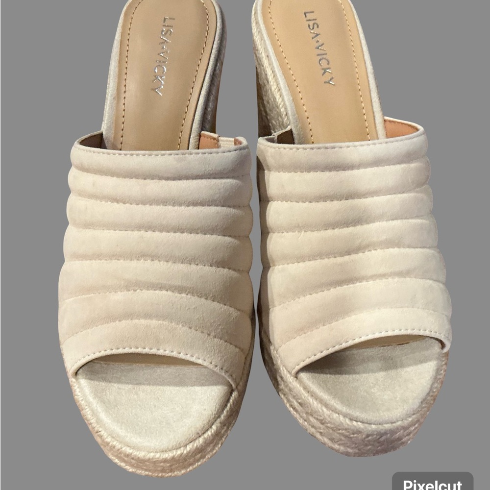 Cream Women's Slide Sandals